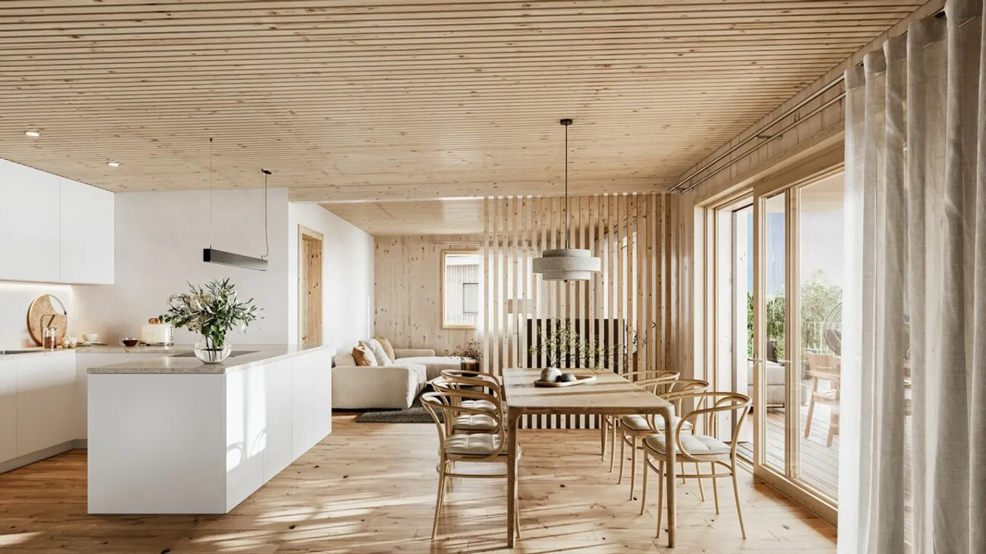 Living at Haldenbach - Sustainable Construction in Ganterschwil - Photo 5 of 8