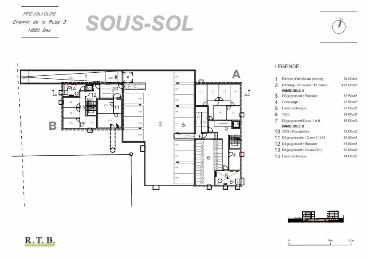 4.5-room apartment in Bex - Photo 9 of 13