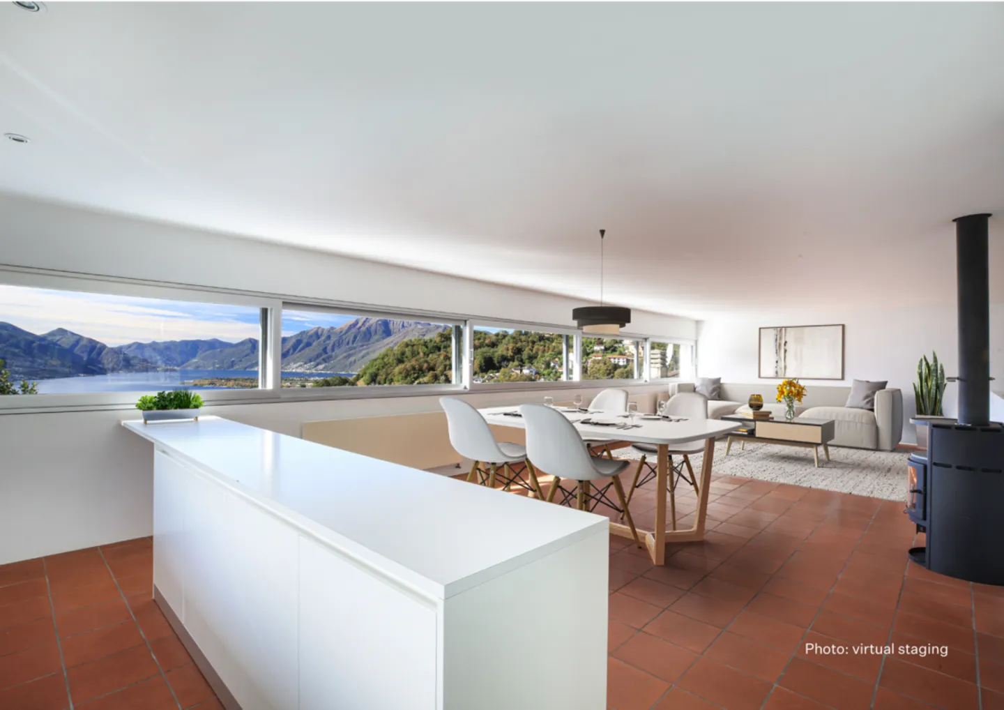 GORDOLA /GORDEMO - Herrlicher Seeblick in unmittelbarer Nähe des Zentrums - Foto 2 di 13