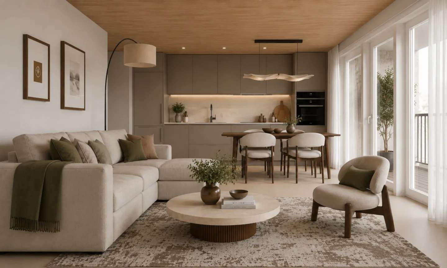 Wohnen mit Weitblick - 3.5 Zimmer-Neubauwohnung, 2. OG links - Foto 1 von 10