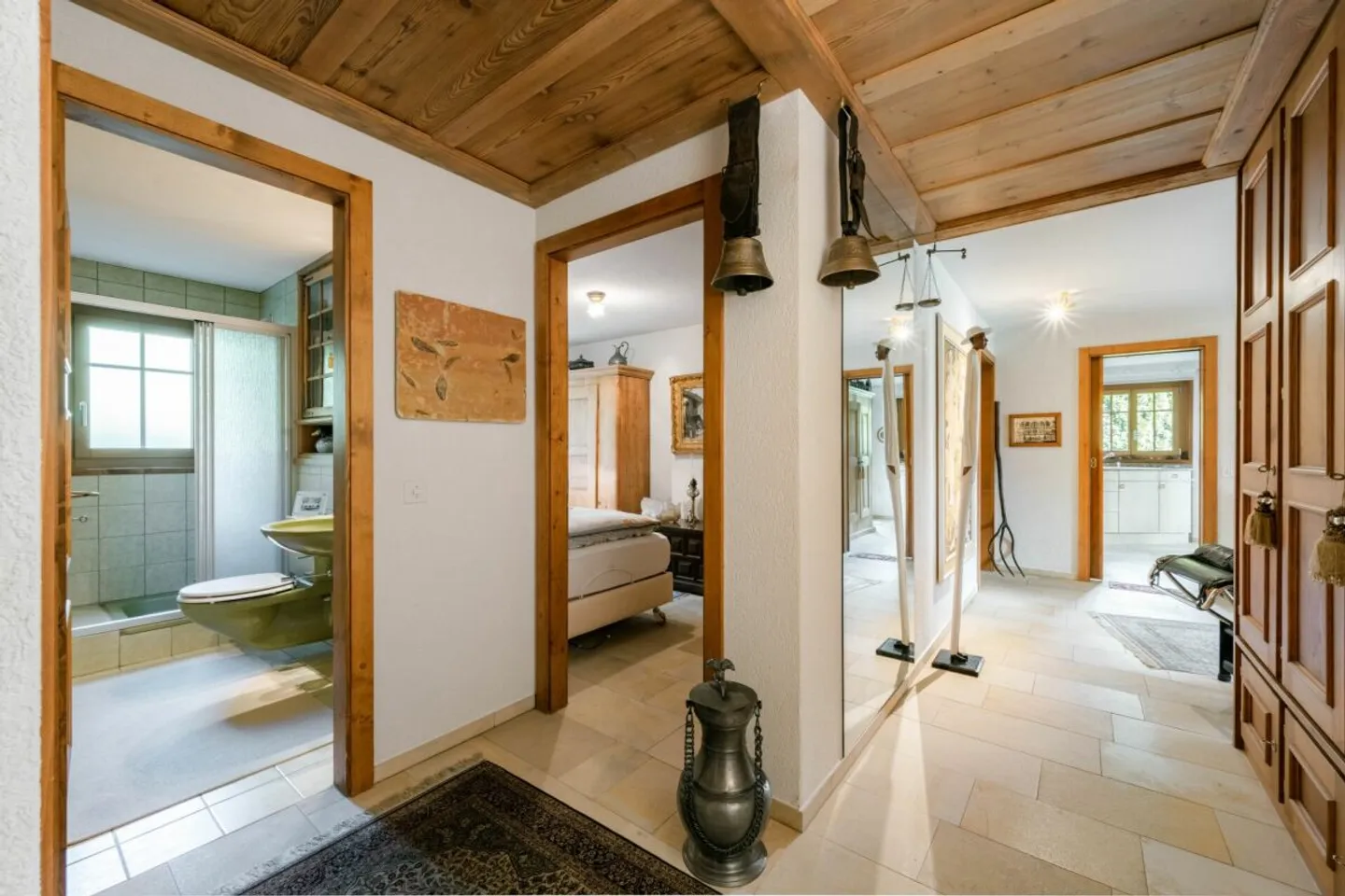 4.5-Zimmerwohnung mit Garten in Château d'Oex - Foto 13 von 13