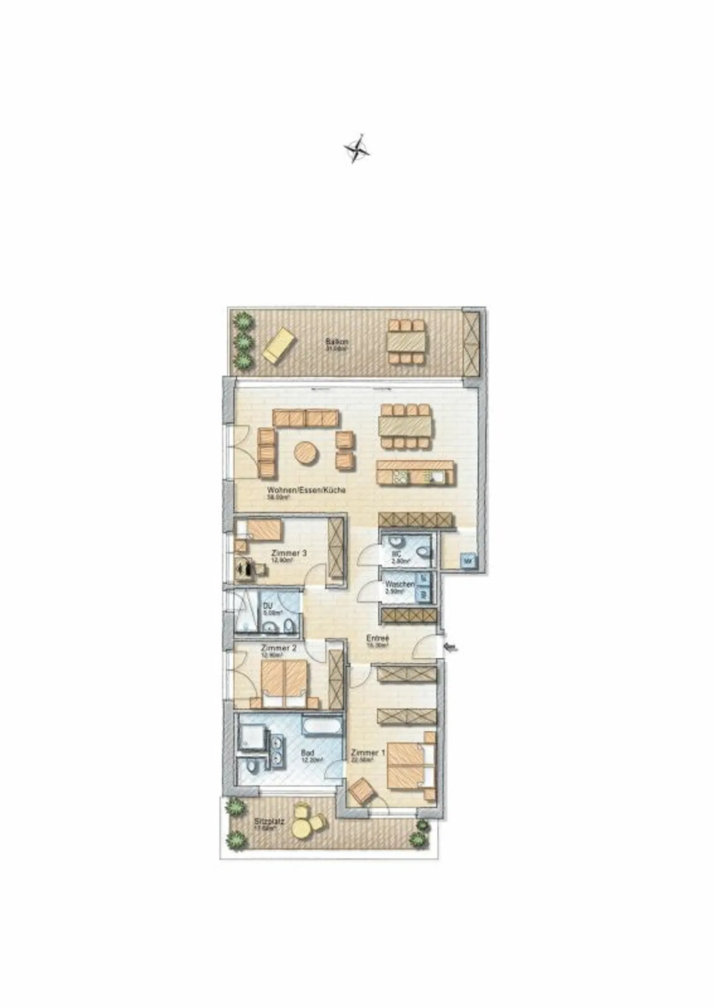 Exclusive lakeside location: High-quality 4.5-room apartment in prime location directly on Lake Constance - Photo 10 of 10