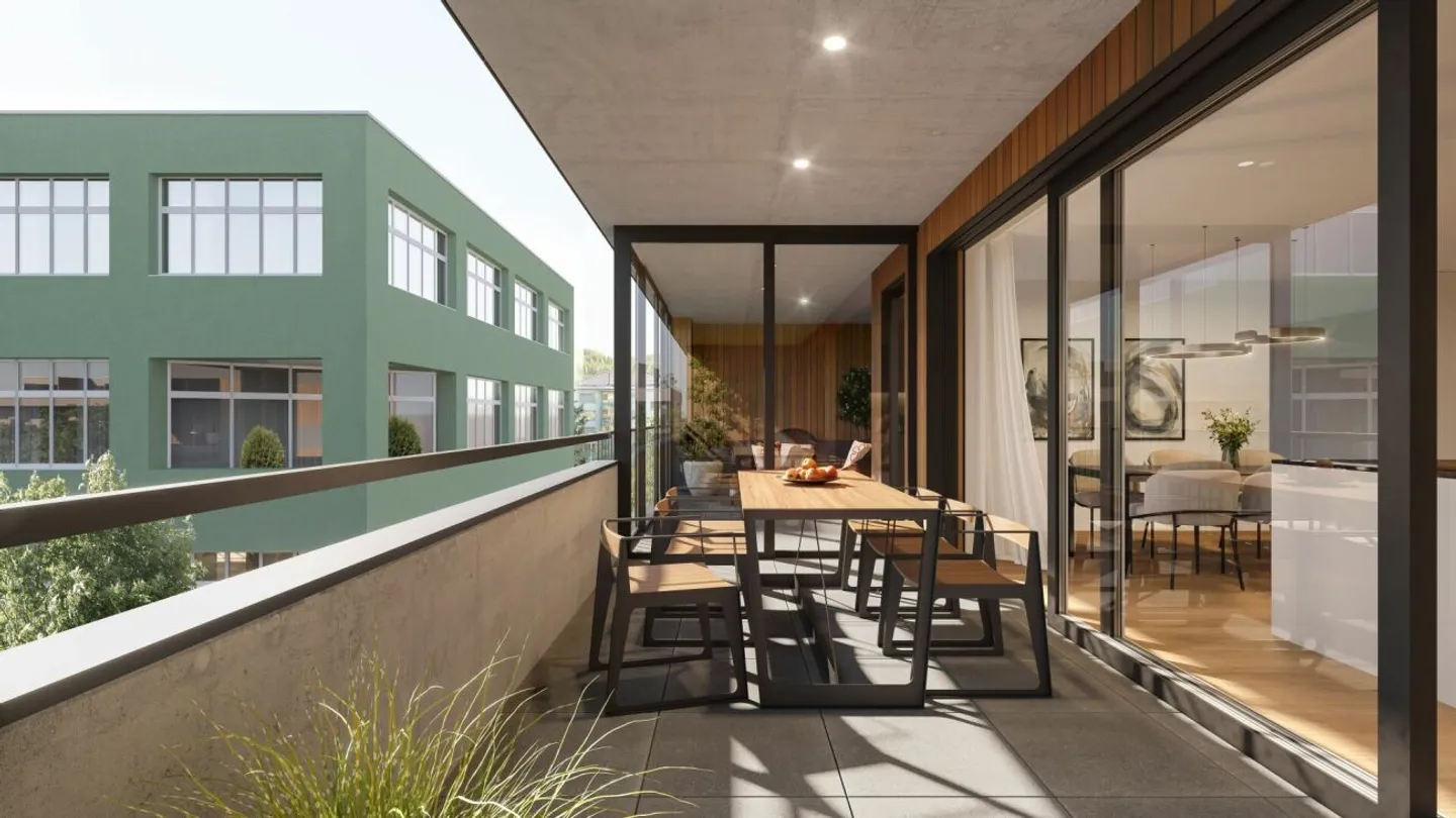 Appartement 5.5 pièces extrêmement spacieux, nouvelle construction - Photo 4 sur 5