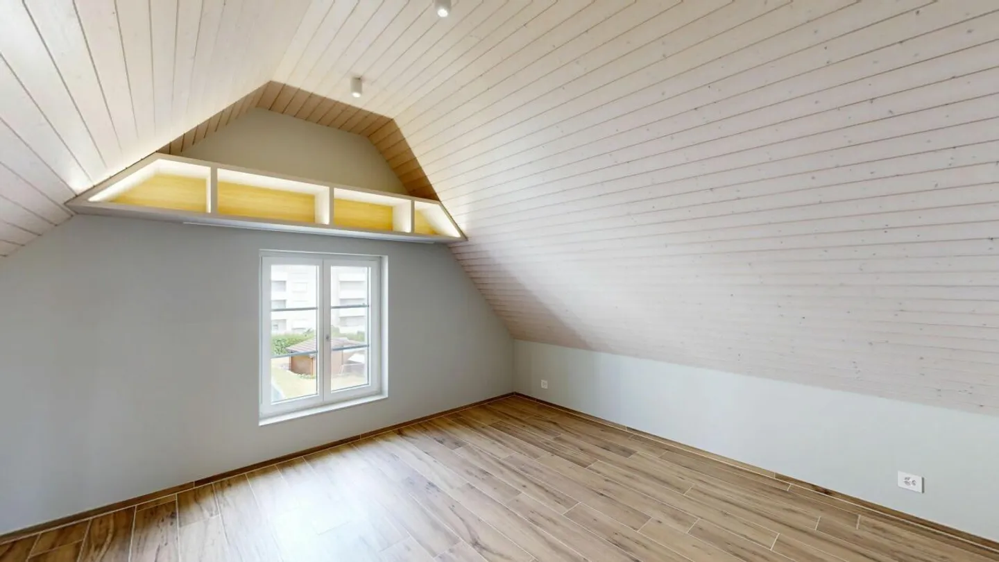 Erstvermietung: Einziehen und wohlfühlen - hochwertig renoviertes Einfamilienhaus in Boswil - Foto 12 von 13