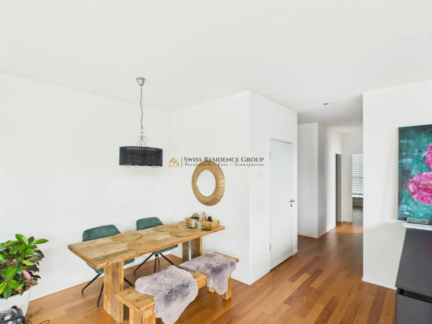 Exklusive 3,5 Zimmer Wohnung - Stil, Komfort und Panoramablick - Foto 3 von 13