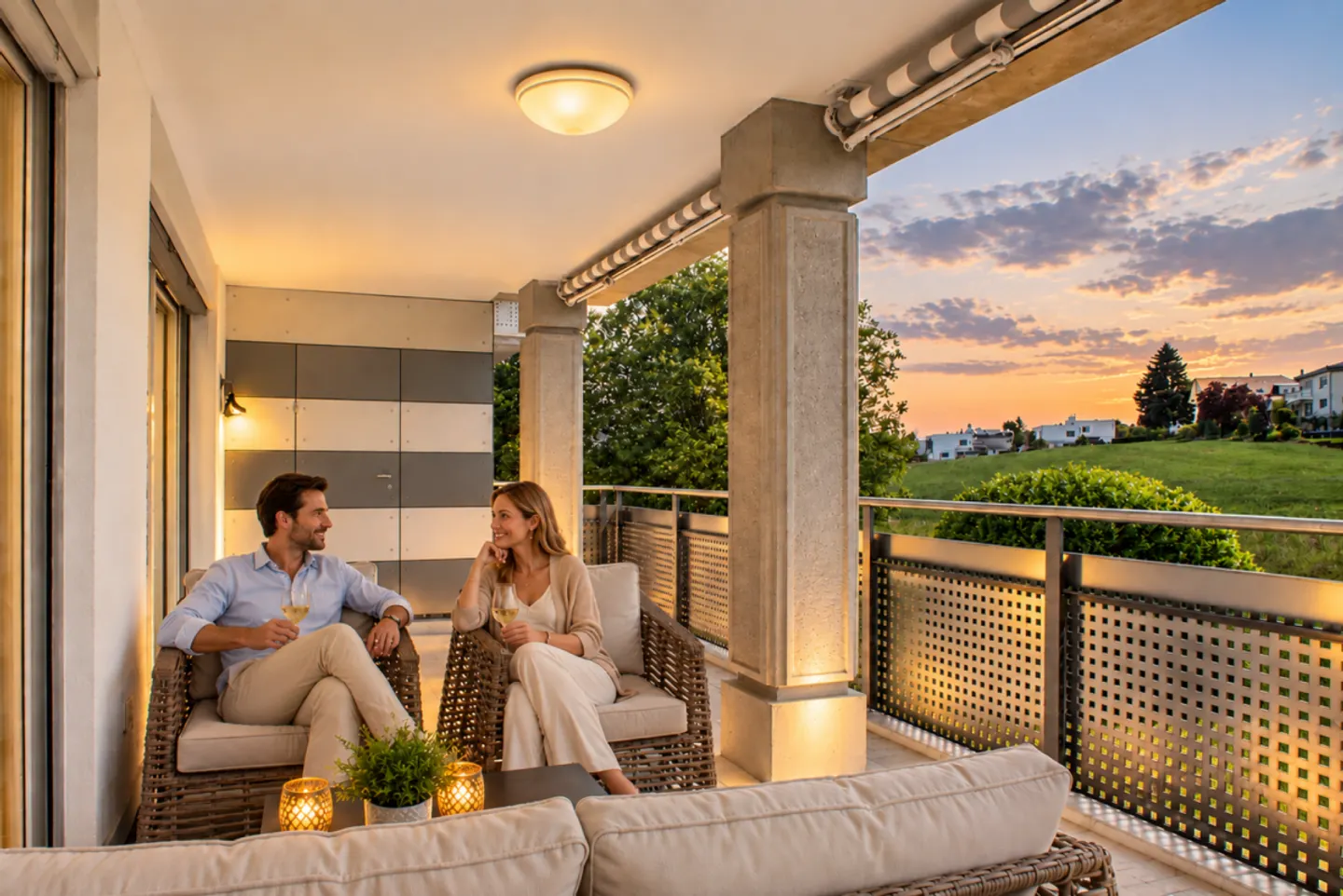 Exklusive Wohnung mit Terrasse - Foto 4 von 13