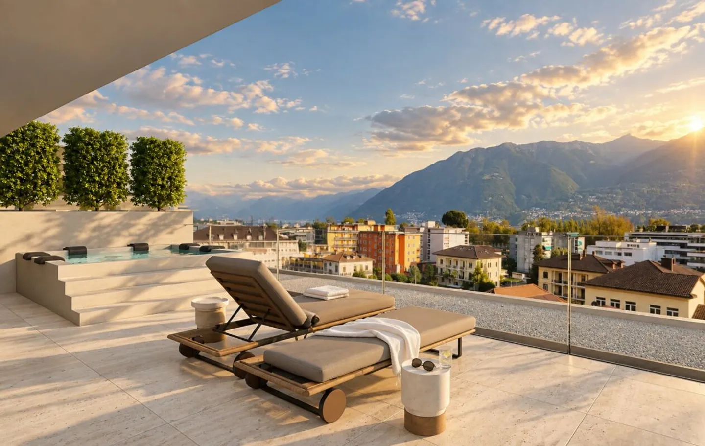 Dream Big - Your Penthouse in the Center of Locarno - Photo 2 of 13