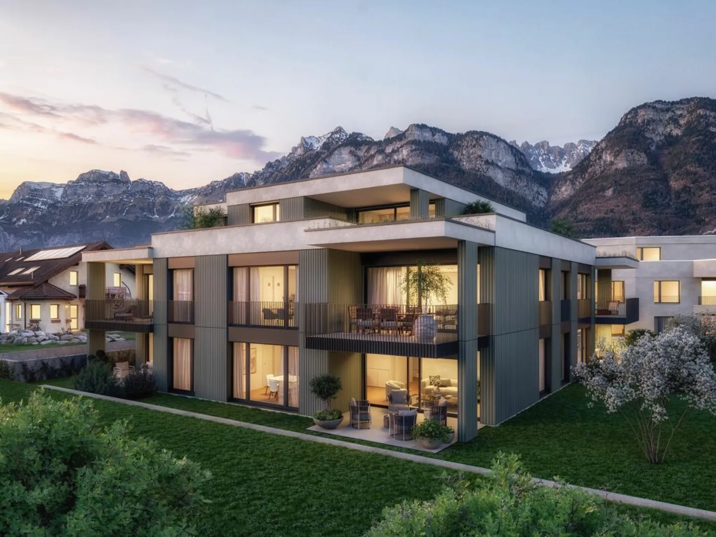 Moderne Wohnungen in Flums - Foto 1 von 4