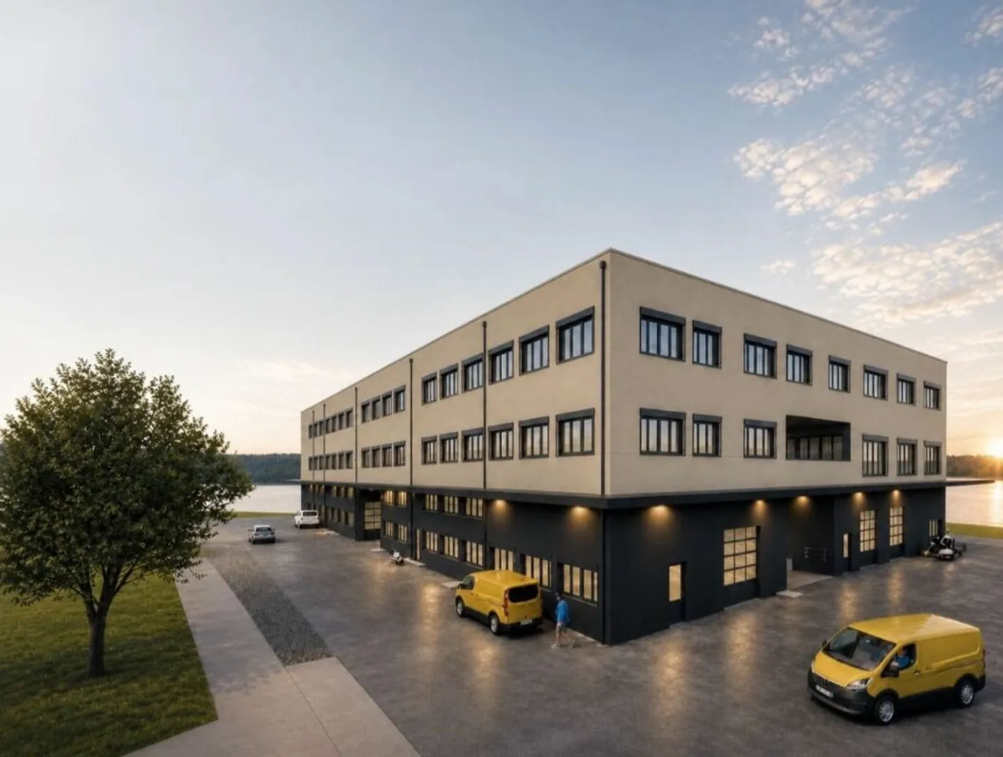 Espace commercial neuf attrayant au 2ème étage dans un emplacement de choix avec 2'298 m² de surface utile ! - Photo 1 sur 5