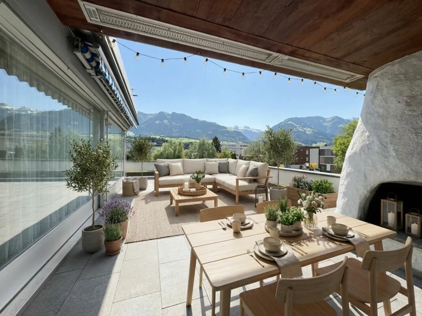 Charming Attic Apartment with Terrace - Photo 1 of 13
