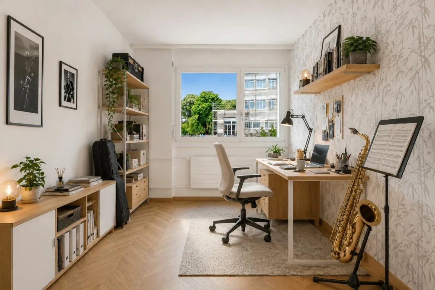 Appartamento di 3½ locali elegantemente ristrutturato con balcone e vista sul verde - Foto 9 di 11