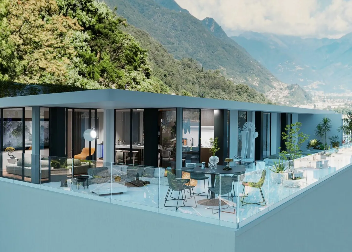 Dream penthouse with lake view, wellness and pool - Photo 6 of 11