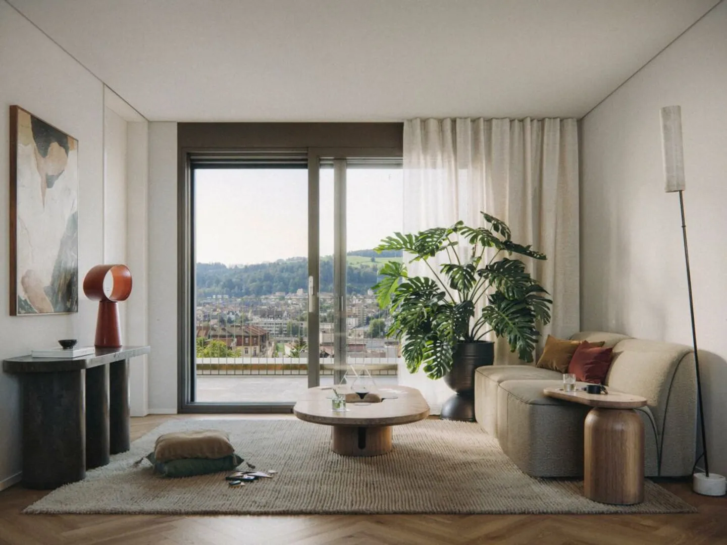 Ruhig und zentral wohnen - luxuriöse 3.5-Zimmer-Wohnung in St. Gallen - Foto 2 von 6