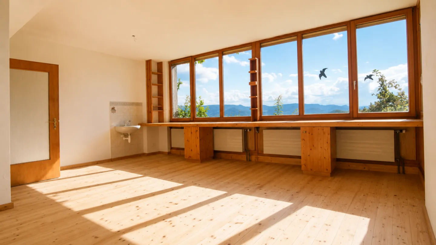 Vista da sogno, posizione tranquilla e 6000m2 di terreno - Foto 5 di 13
