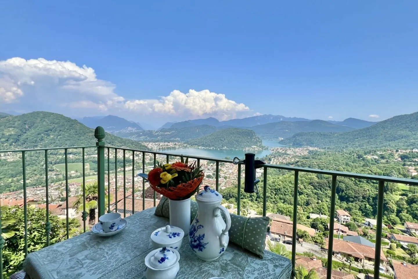 ITALIEN  -  Ihr kleines Hideaway am Luganer See oberhalb von Ponte Tresa - Foto 1 von 13