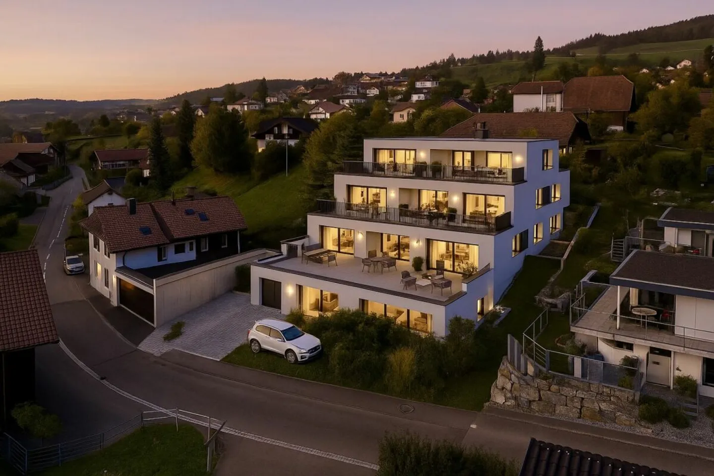 NOUVEAU PROJET DE CONSTRUCTION : Appartements terrasses exclusifs avec vue - Photo 7 sur 7