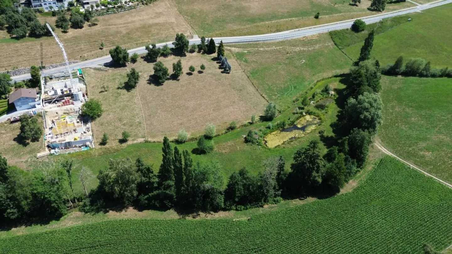 Neubau: Moderne Gartenwohnung eingebettet in malerische Landschaft, wo die Welt noch in Ordnung ist: ! - Foto 1 von 4