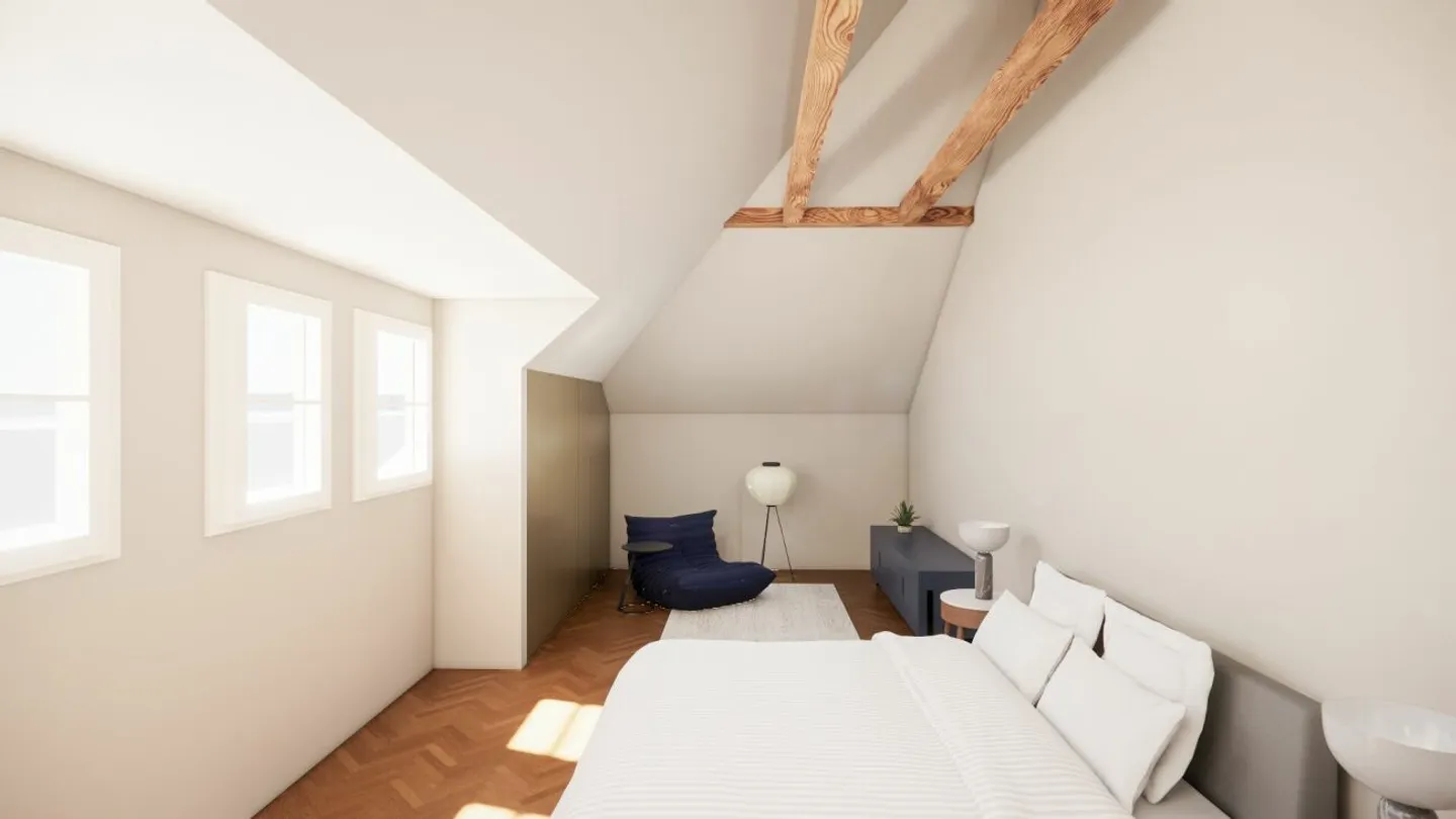 Exclusive penthouse apartment with 142 m² in Breitenrain - Photo 12 of 13