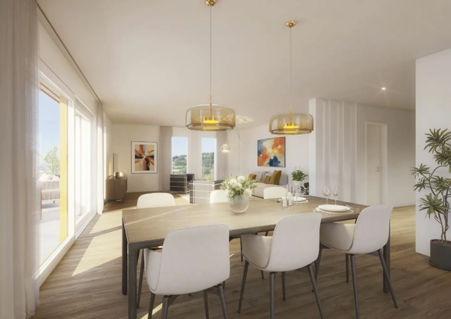 Stilvolles Apartment in Wettswil - Foto 1 von 6
