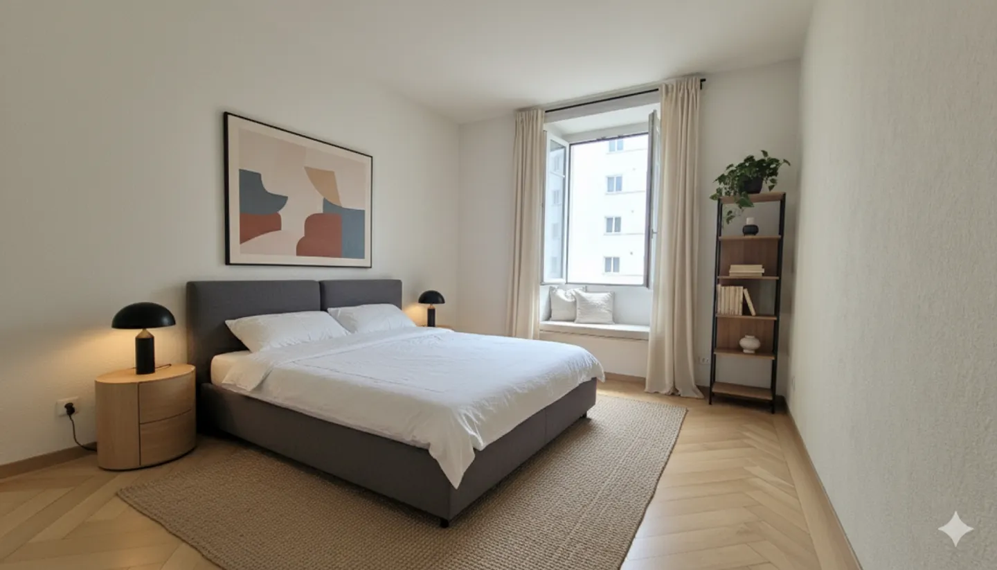 Bellissimo appartamento di 3 locali con balcone a La Chaux-de-Fonds - Foto 3 di 11