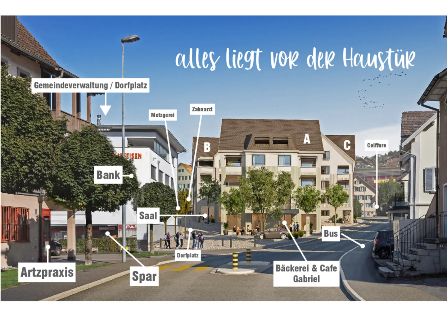 3.5-Zimmerwohnung in Benken - Foto 11 di 12