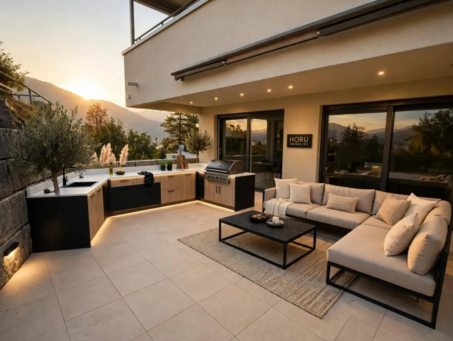 Appartamento al piano terra unico con vista alpina a Brig e grande terrazza solare - Foto 12 di 13