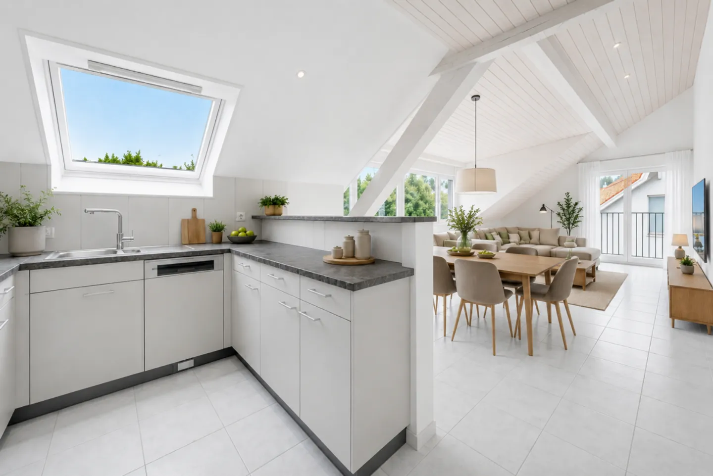 Charmante Dachwohnung in Starrkirch-Wil - Foto 2 von 13