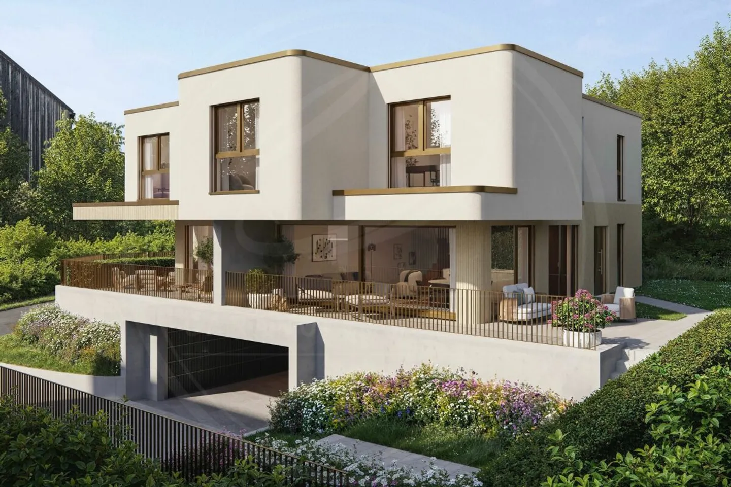 Modernes Doppelhaus in Oberrohrdorf - Foto 7 von 7