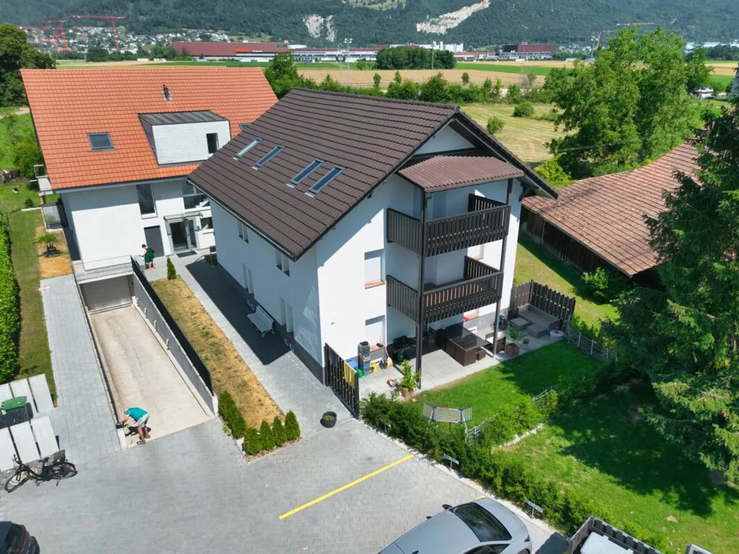 Helle Wohnung mit diversen Extras an idyllischer Lage - Photo 10 sur 12