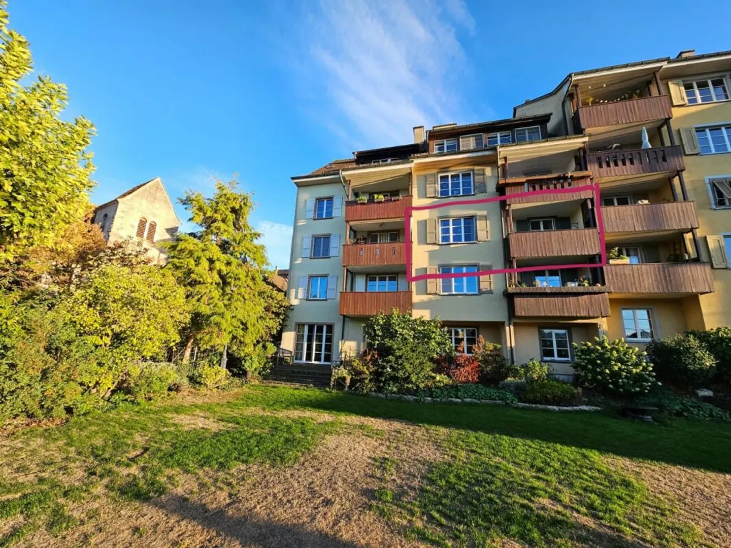 Appartement 3 1/2 pièces dans un emplacement exceptionnel dans la vieille ville de Rheinfelden - Vue sur le Rhin - Photo 1 sur 13