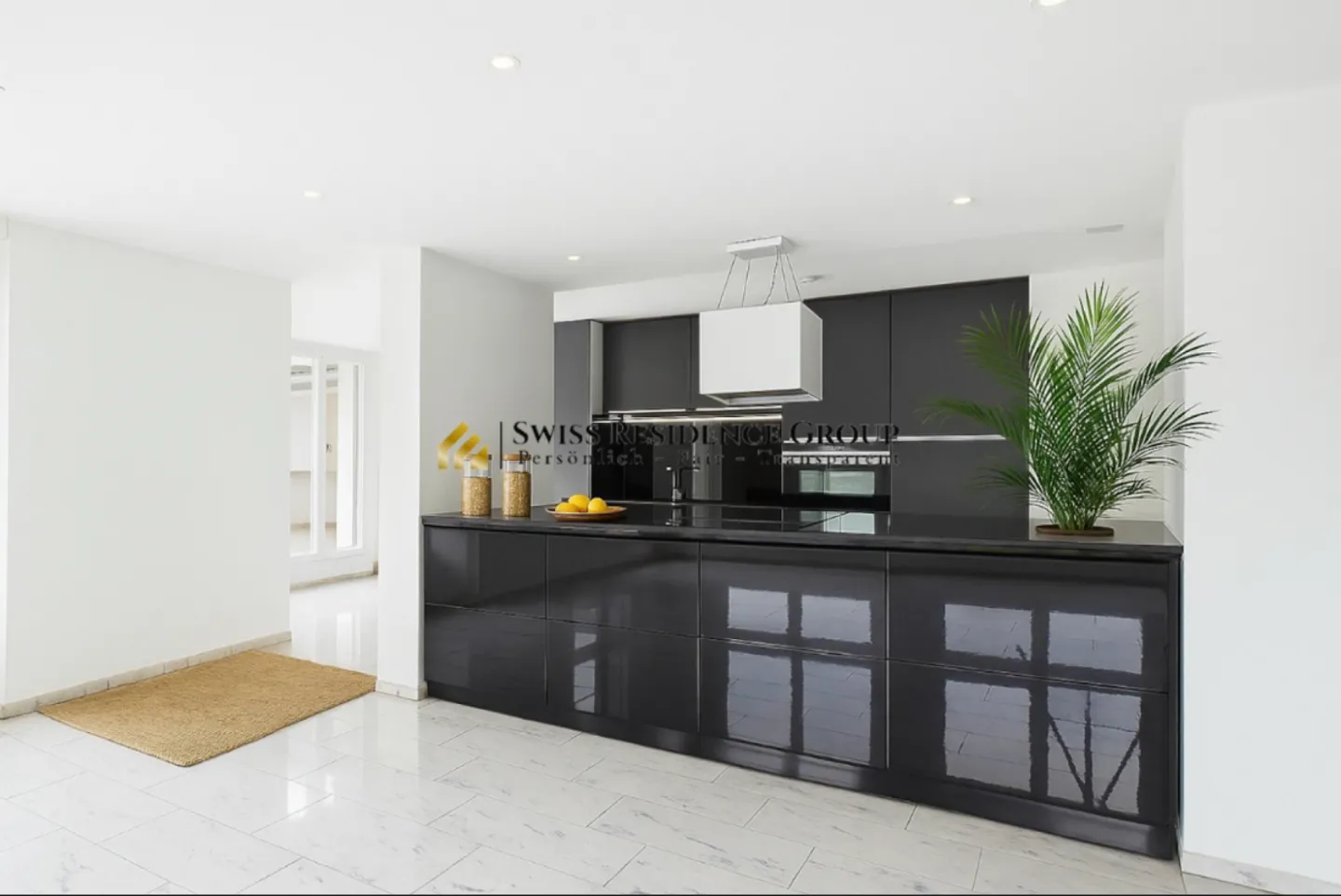 Elegante appartamento di 3.5 locali con cucina di design, pavimento in marmo &amp; due bagni - Foto 6 di 12