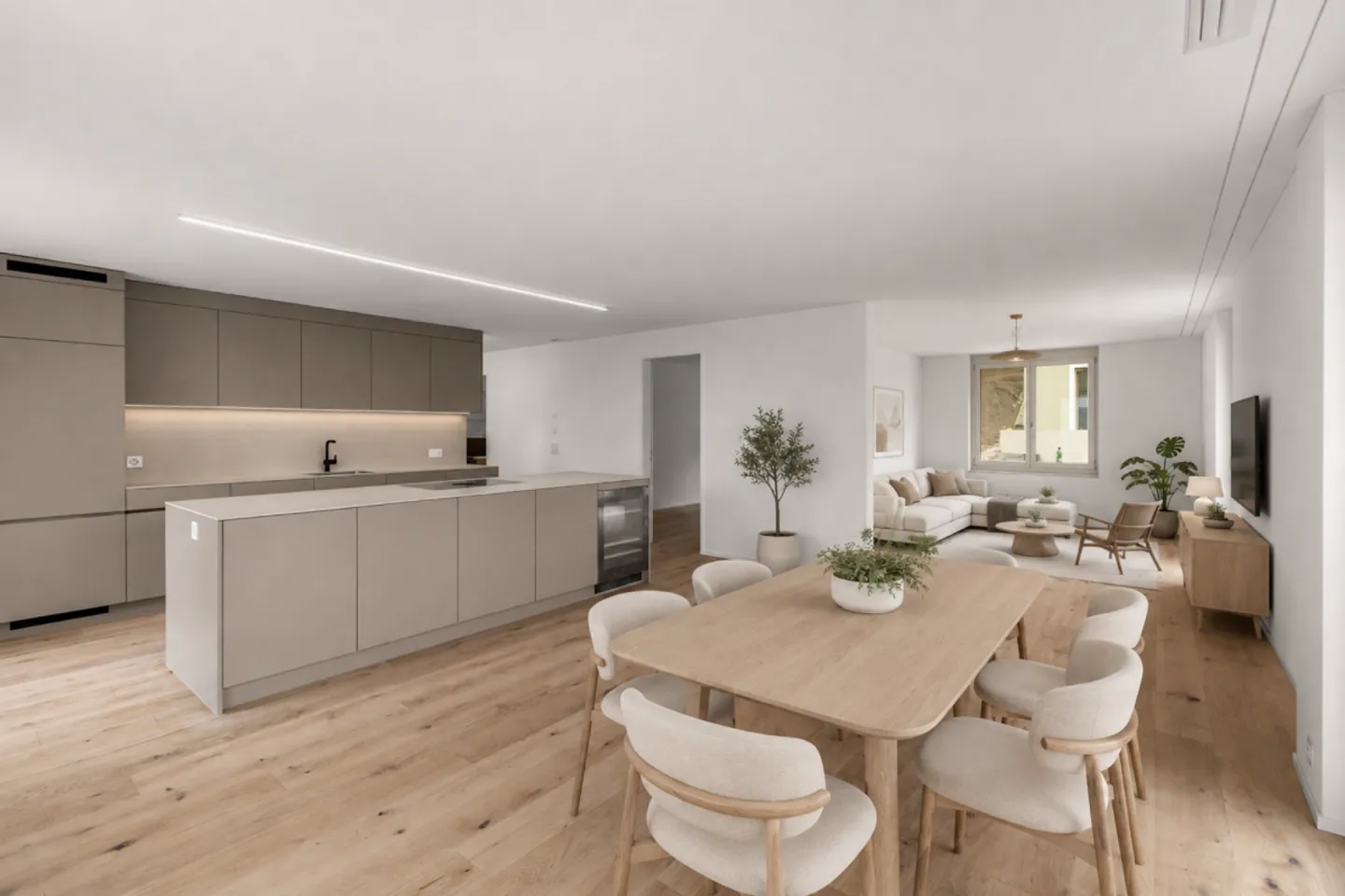 TILIA | Vivre avec vue sur le lac à 180° - Appartement de 3,5 pièces avec 111 m2 NWF - Prêt à emménager à partir du 5 octobre 2026 - Photo 1 sur 12
