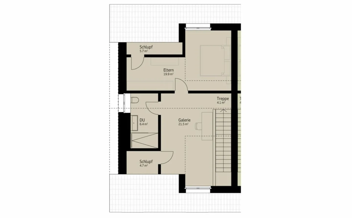 298 m² | 6.5-Zi.-Einfamilienhaus | Erstbezug - Photo 11 sur 13