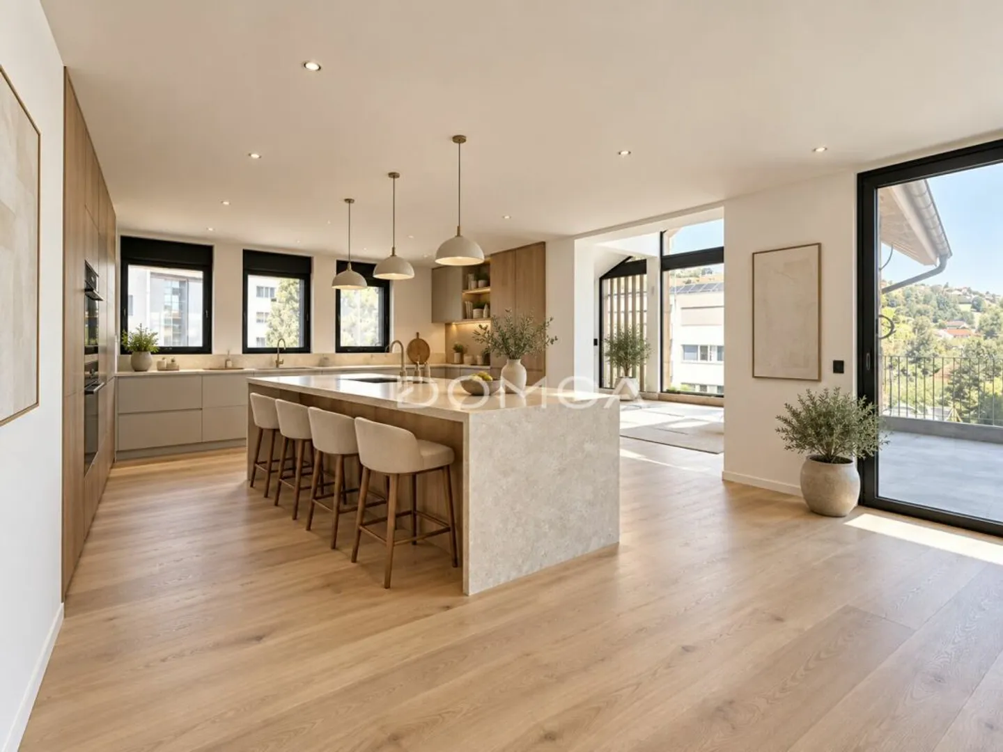 Exceptional 6.5-room triplex in the heart of a renovated farmhouse - Photo 5 of 13