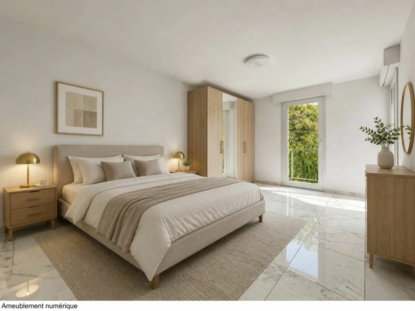 3.5-ROOM APARTMENT OF 97 M2 WITH TERRACE AND 2 PARKING SPACES. - Photo 9 of 13