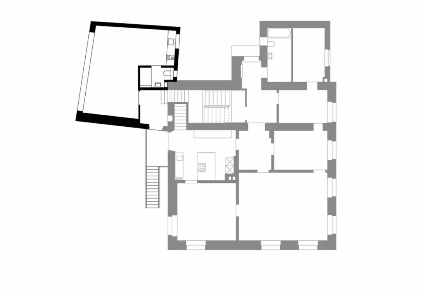 Atelier-Büro in Altbau-Villa an bester Lage in Solothurn Kopie - Foto 6 von 6