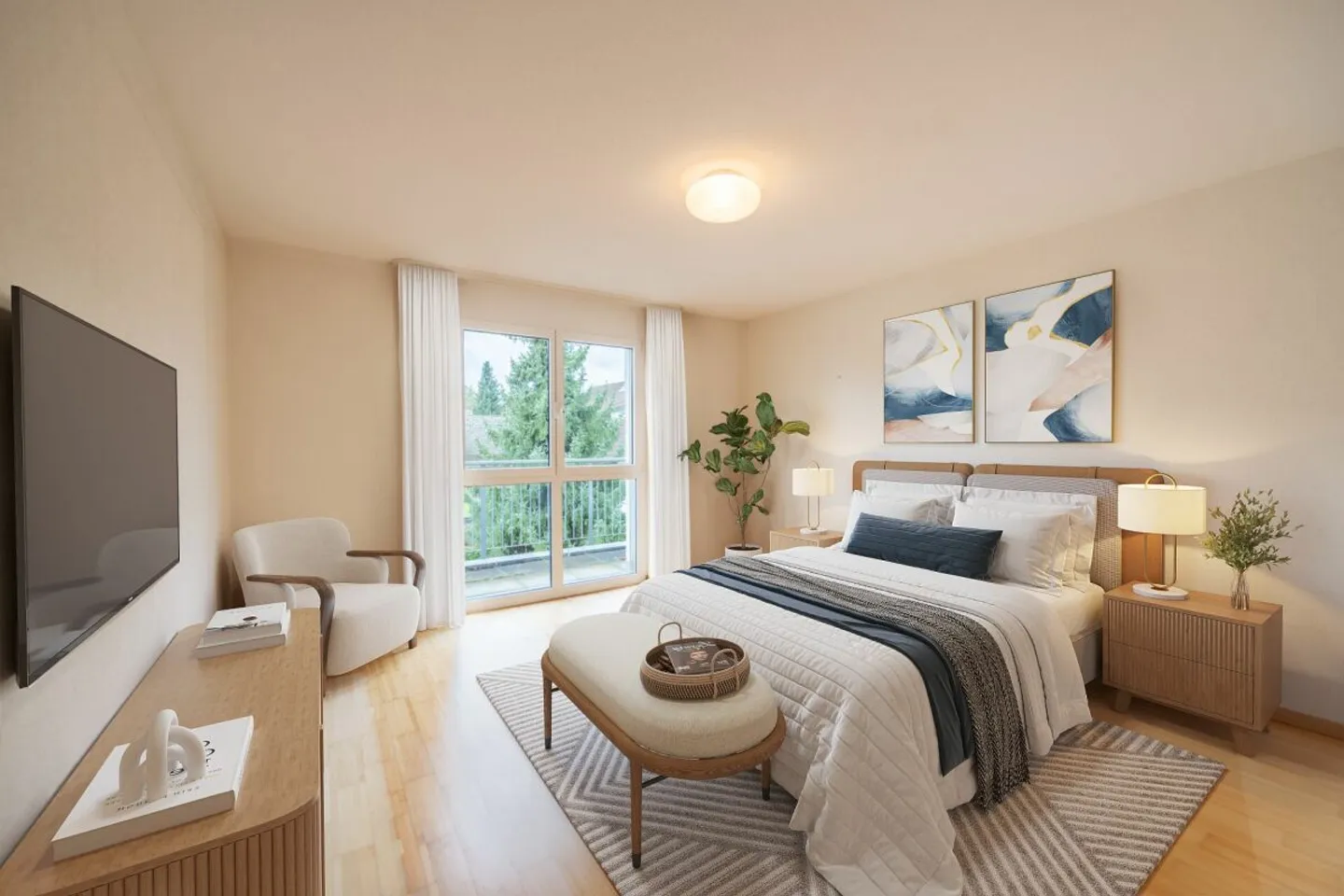 Move in and feel good - 4.5-room apartment with winter garden and balcony - Photo 10 of 13