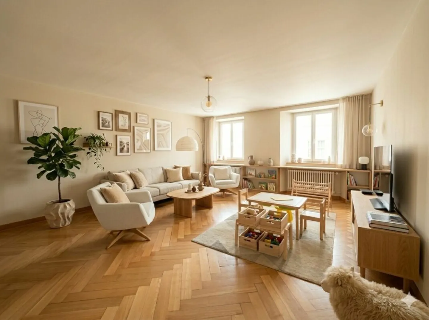 Gelegenheit! Wunderschönes Duplex mit 5,5 Zimmern in La Chaux-de-Fonds - Foto 8 von 13