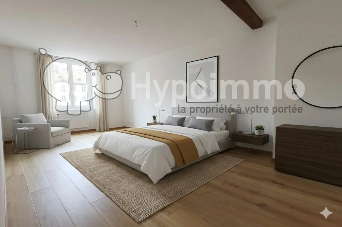 Appartement de 3.5pcs au coeur de la ville - Foto 1 di 6