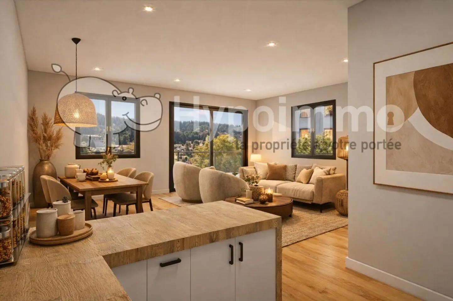 Appartement Éblouissant avec Terrasse - Photo 1 sur 5