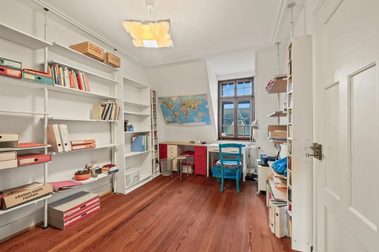 Appartement de 5 pièces dans un immeuble ancien - Un chez-soi avec vue sur les toits de Bâle - Photo 7 sur 13