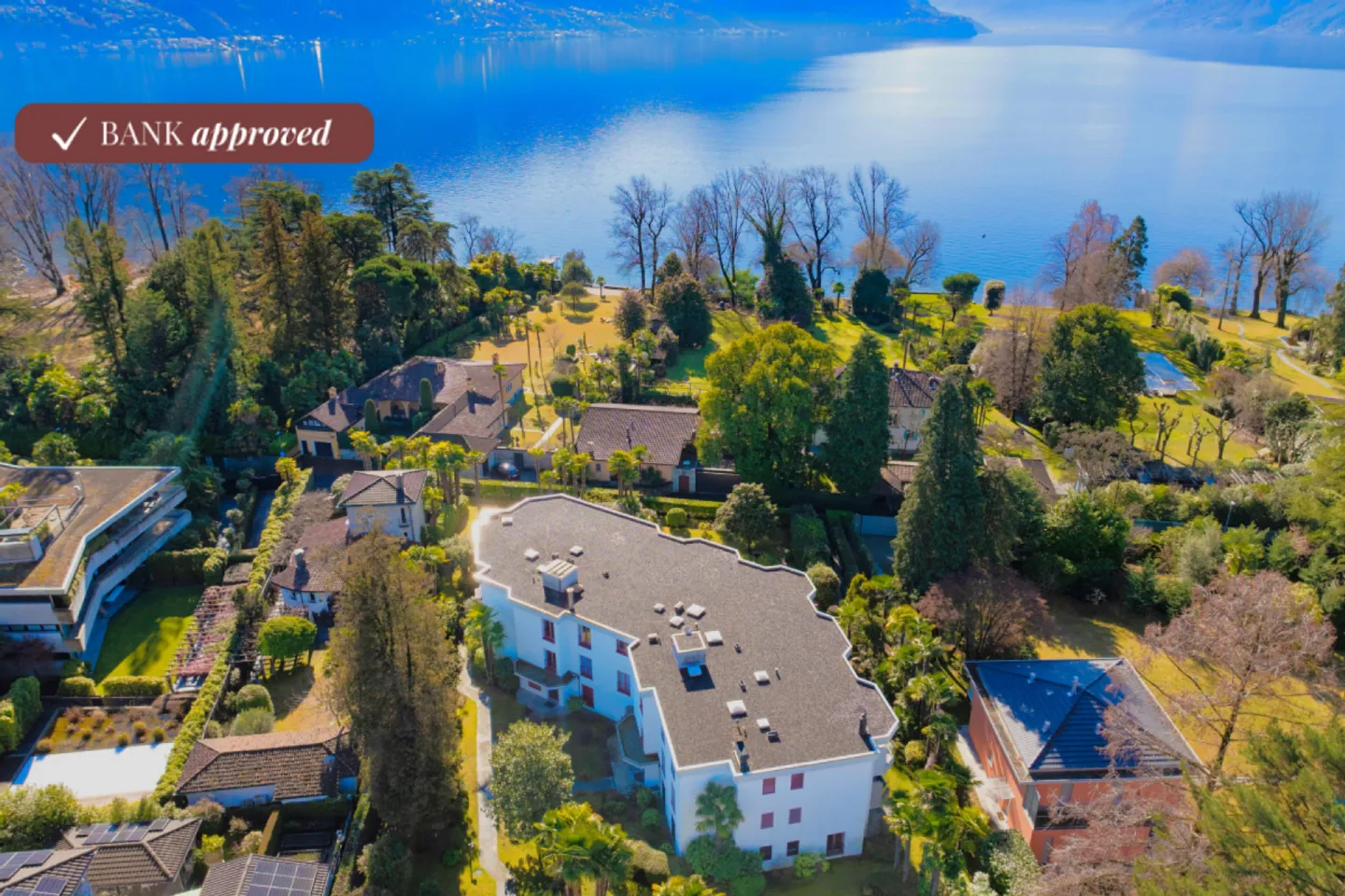 ASCONA - Résidence au Parc, appartement au rez-de-chaussée au charme authentique - Photo 1 sur 13