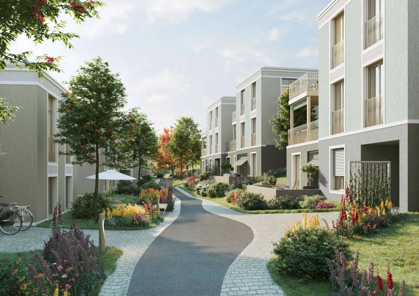 Appartement de jardin unique de 4,5 pièces - Photo 2 sur 7