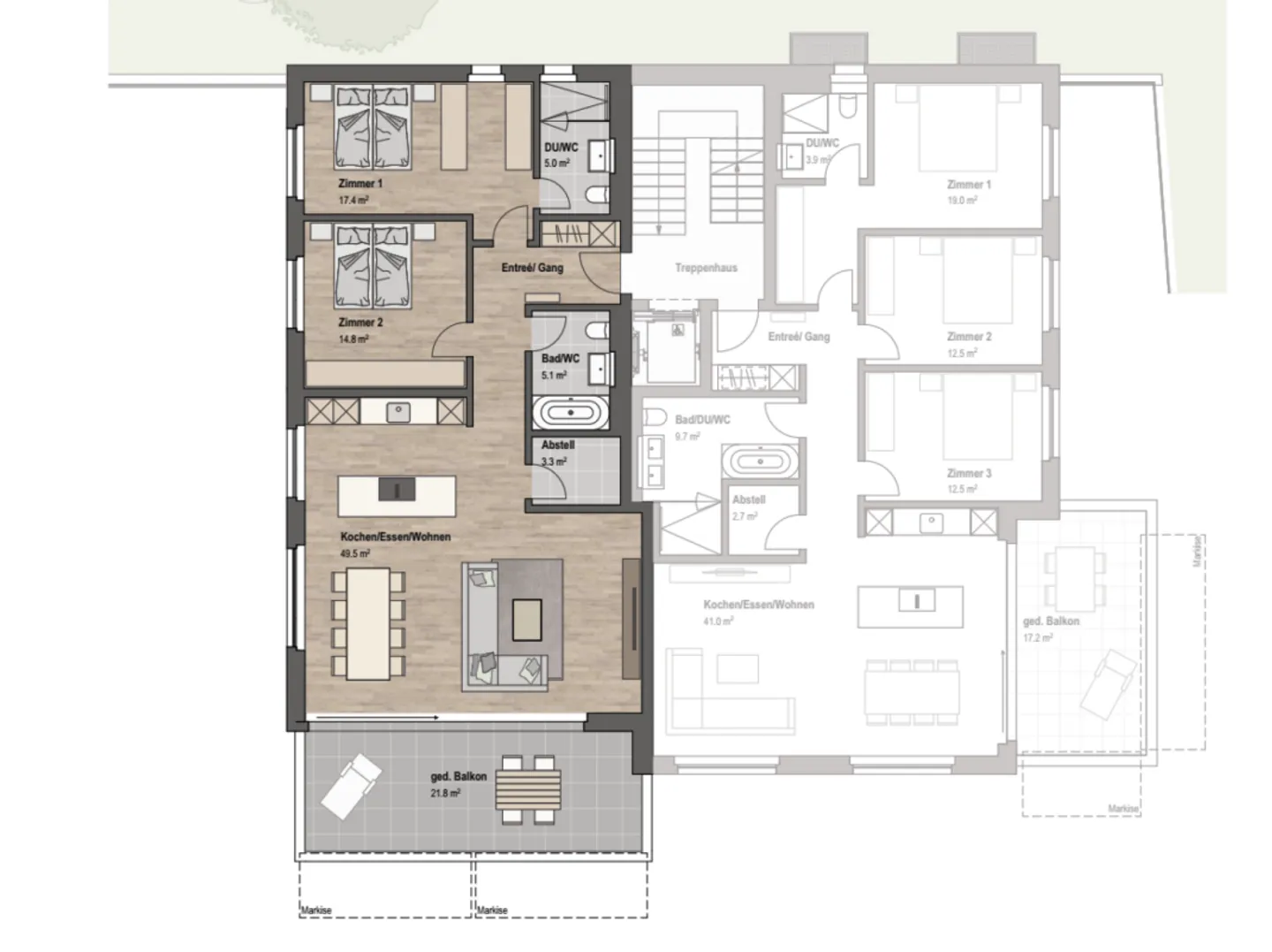 Exklusives Apartment in Sargans - Foto 8 von 8