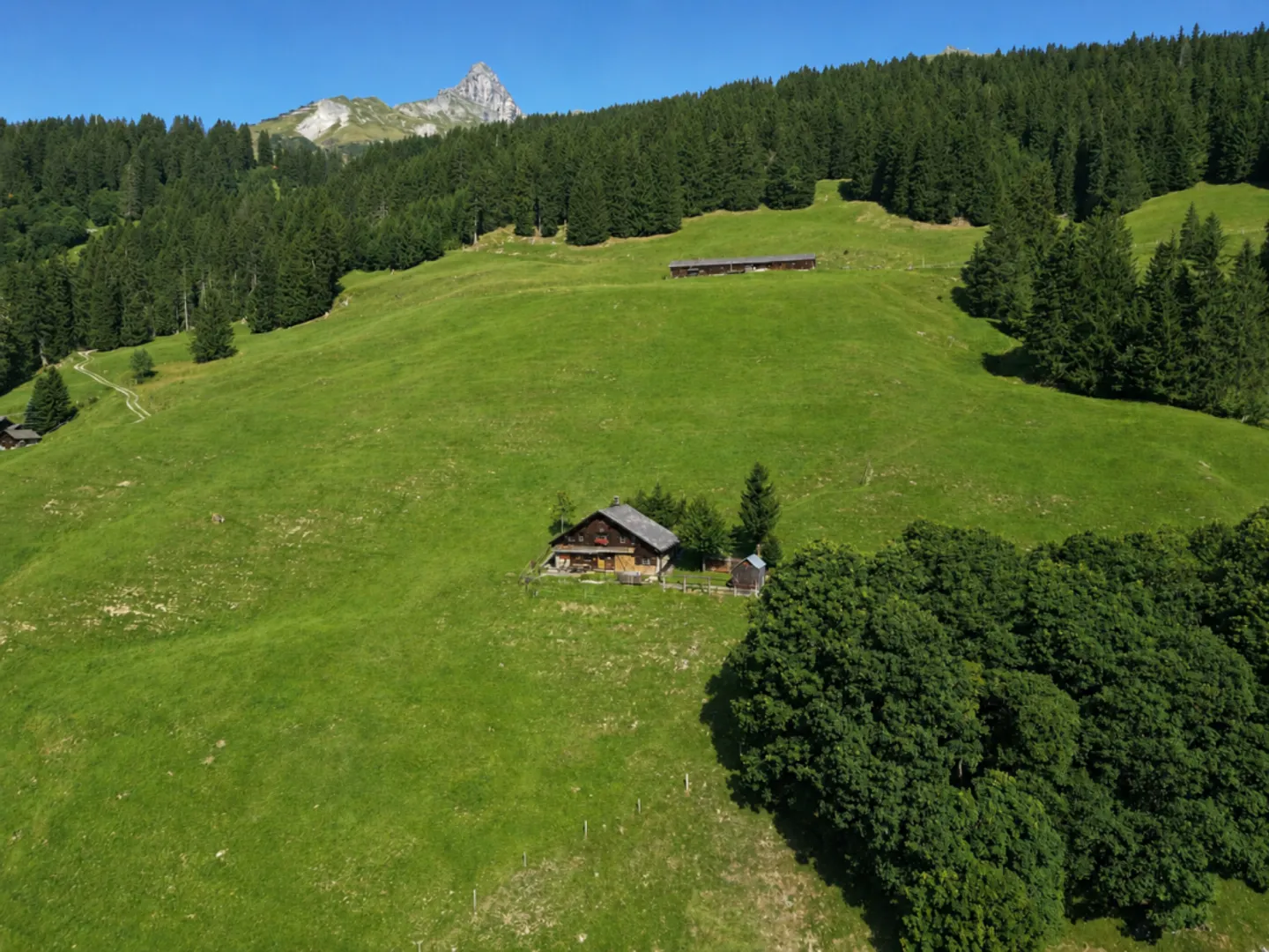 Freistehendes Ferienhaus an ruhiger und sonniger Lage in Elm, Gemeinde Glarus Süd - Foto 5 von 13