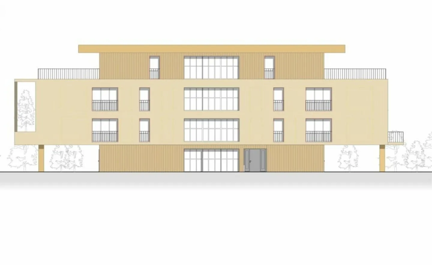 Projet de construction attrayant avec des unités résidentielles et commerciales - Photo 4 sur 4