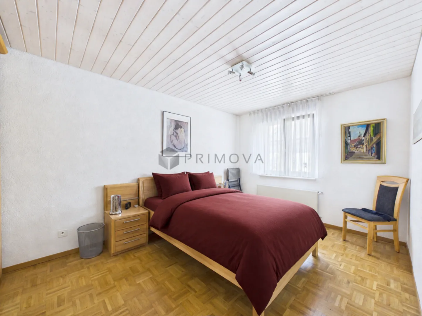 Bright 3.5 room apartment with fireplace and balcony in a quiet location - Photo 4 of 9