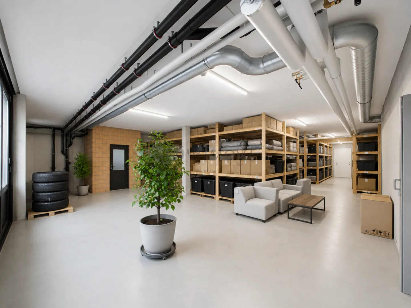 Showroom moderno e magazzino - Foto 12 di 13