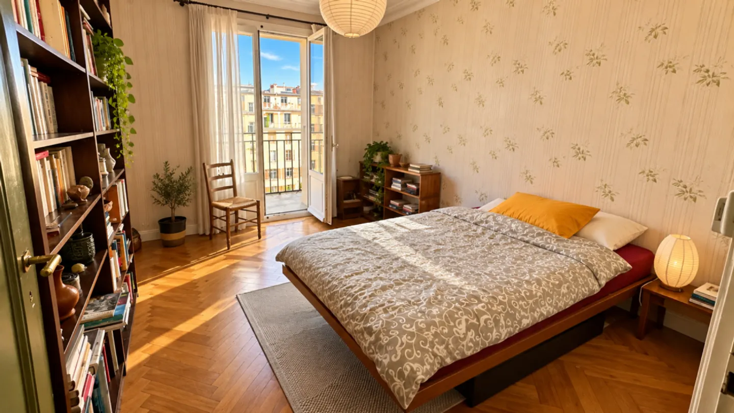Superb 3-room penthouse with 2 balconies - Photo 8 of 13