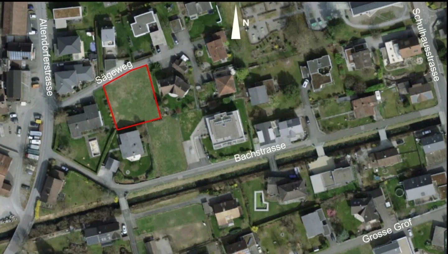 Sunny, centrally located building land in residential zone W2 in Buchs SG - Photo 4 of 4